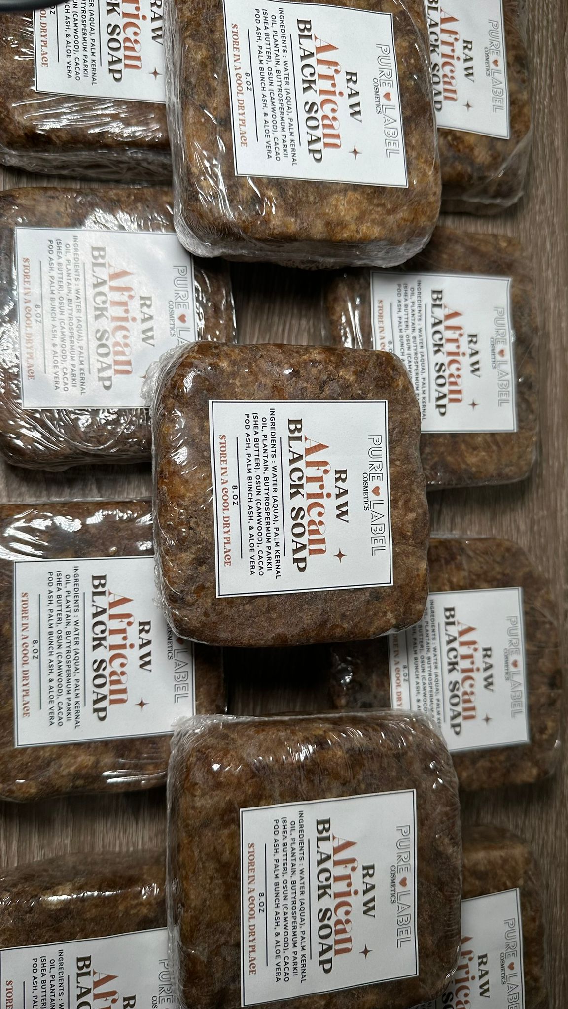 RAW AFRICAN BLACK SOAP