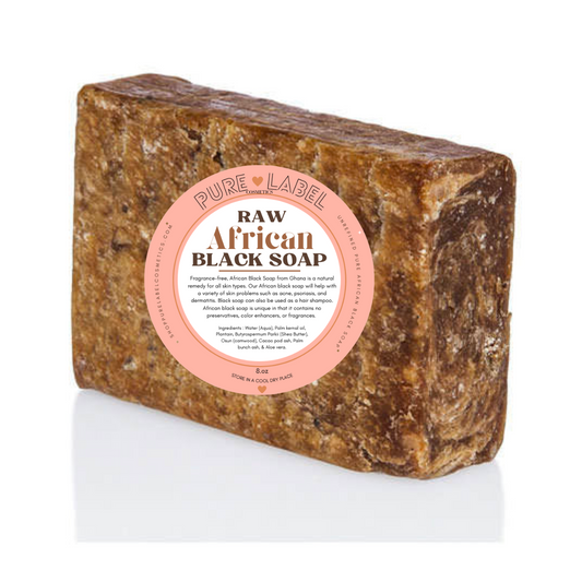 RAW AFRICAN BLACK SOAP